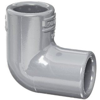Spears 806 Series PVC Pipe Fitting, 90 Degree Elbow, Schedule 80, 1/4" Socket Industrial Pipe Fittings