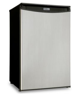 Danby DAR125SLDD 4.4 cu.ft. Compact All Refrigerator   Spotless Steel   Small Refrigerators