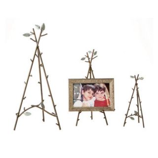 Twigs & Leaf Table Top Easel   Set of 6   Decorative Easels