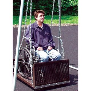 Sportsplay Wheelchair Swing Platform   Adult   Commercial Playground Equipment
