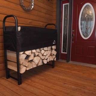 ShelterLogic Covered Firewood Rack   Fire Pit Accessories