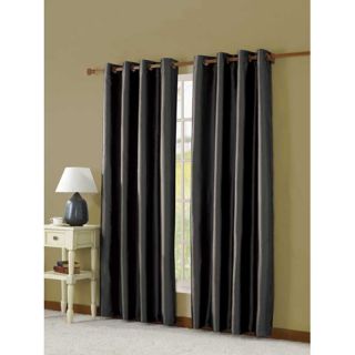 Victoria Classics Taffeta 55W x 84L in. Grommeted Curtain Panel with Lining   Curtains