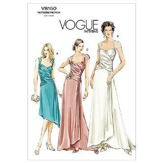 Vogue Patterns V8150 Misses' Dress, Size D (12 14 16)