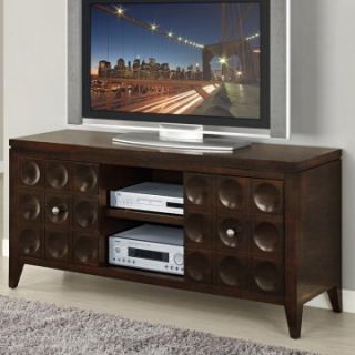 kathy ireland Home by Martin Crescent Wood Veneer Entertainment Collection 40 in. Television Console   TV Stands