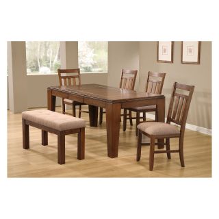 Hazelton Oak Veneer Rectangular Dining Table   Dining Tables