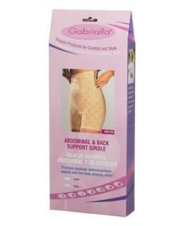 Gabrialla Abdominal & Back Support Body Shaping Girdle   Braces and Supports