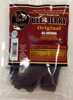 Ray's Own Brand Beef Jerky (Original, 8oz)  Grocery & Gourmet Food