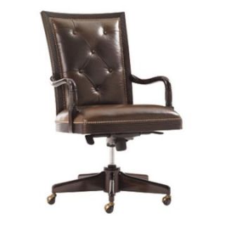 Sligh Halton House Callahan Leather Desk Chair   Desk Chairs