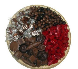 Sugar Free Chocolate, Bridge Mix, Licorice and Toffee Basket 8"  Gourmet Chocolate Gifts  Grocery & Gourmet Food