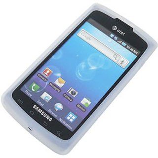 CoverON® Silicone Skin CLEAR Rubber Soft Cover Case SAMSUNG I897 CAPTIVATE (AT&T) [WCM208] Cell Phones & Accessories