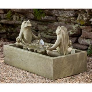 Campania International Zen Too Cast Stone Outdoor Fountain   Fountains