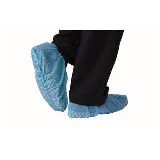 Medical Booties Shoe Covers Non Slip Package of 50 Pair   100 Covers   Blue Health & Personal Care