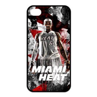 Treasure Design NBA Miami Heat Star MVP LeBron James 6# IPHONE 4/4S Best Silicone Cover Case Cell Phones & Accessories