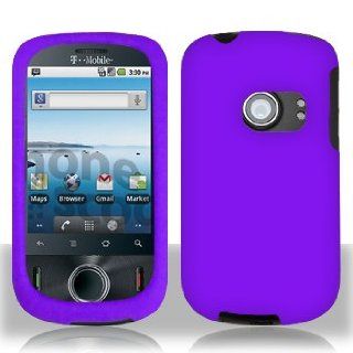 For MetroPCS Huawei M835 Accessory   Purple Silicon Skin Soft Case Proctor Cover Cell Phones & Accessories