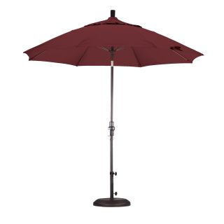 California Umbrella 9 ft. Fiberglass Tilt Olefin Market Umbrella   Patio Umbrellas