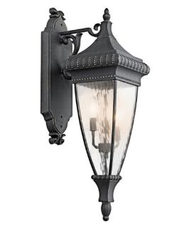 Kichler Venetian Rain 49132B Outdoor Wall Lantern   9.25 in.   Outdoor Wall Lights