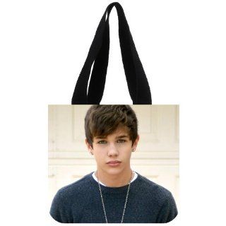 Custom Austin Mahone Tote Bag (2 Sides) Canvas Shopping Bags CLB 518   Reusable Grocery Bags