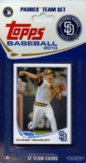 2013 Topps San Diego Padres Factory Sealed Special Edition 17 Card Team Set Sports Collectibles