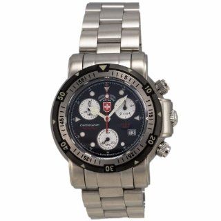 CX Swiss Military Unisex 1726 Solid Nickel Free Diving Chronograph Watch CX Swiss Military Watch Watches