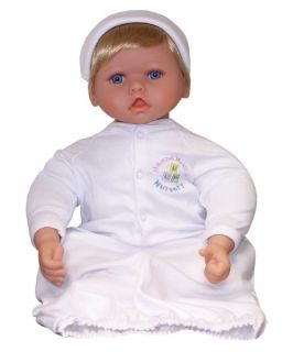 Molly P. Originals Nursery Doll 20 in. Medium Blond Hair Blue Eyes   20002   Baby Dolls