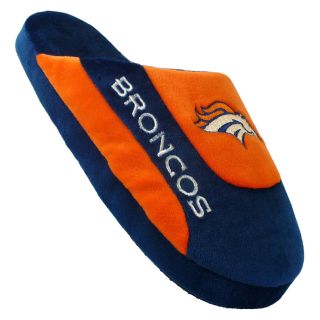 Comfy Feet NFL Low Pro Stripe Slippers   Denver Broncos   Mens Slippers