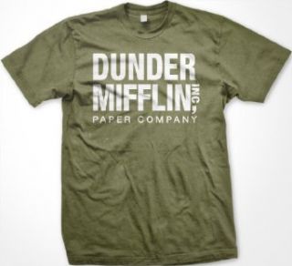 The Office TV Show Dunder Mifflin Paper Men's T shirt Clothing