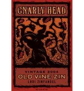 2011 Gnarly Head   Old Vine Zinfandel Lodi Wine