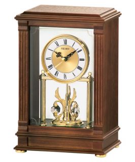 Seiko Starling Wood Mantel Clock   Mantel Clocks
