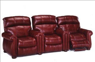 Jonathan Louis 840   SEC Cinemax Reclining Leather Home Theater Set   Furniture