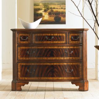 5 Drawer Two Tone Drop Front Chest   Decorative Chests