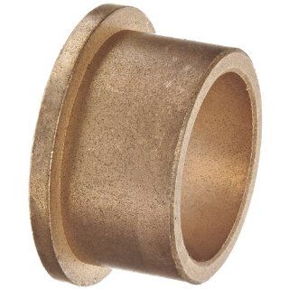 Bunting Bearings FFM040050030 40.0 MM Bore x 50.0 MM OD x 60.0 MM Length 30.0 MM Flange OD x 5.0 MM Flange Thickness Powdered Metal SAE 841 Flanged Metric Bearings Flanged Sleeve Bearings