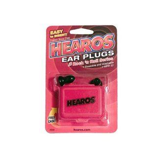 Hearos Earplugs Rock 'n Roll Series with Free Case, 1 Pair Foam Musical Instruments