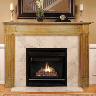 Pearl Mantels Williamsburg Wood Fireplace Mantel Surround   Fireplace Surrounds