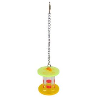A&E Cage Co. Acrylic Cylinder with Ball Bird Toy   Bird Cage Accessories