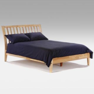 Night and Day Extra Long Nutmeg Twin Platform Bed   Platform Beds