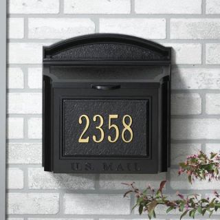 Whitehall Personalized Wall Mailbox Plaque   Accessories