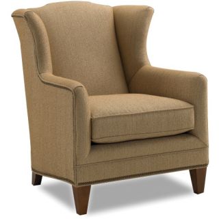 Sam Moore Harvard Wing Chair   Sand   Accent Chairs