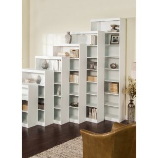Remmington Heavy Duty Bookcase with Reinforced Shelves   White   Bookcases