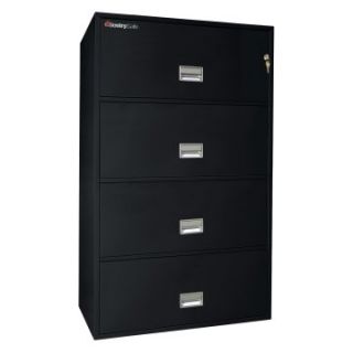 SentrySafe L3010 Insulated 4 Drawer Lateral Filing Cabinet   30 Inch   File Cabinets