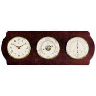 Mannon Weather Station Wall Clock   Weather Stations