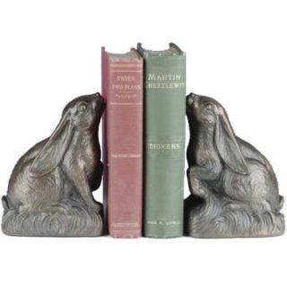 Heads Up Rabbit Bookends   Bookends