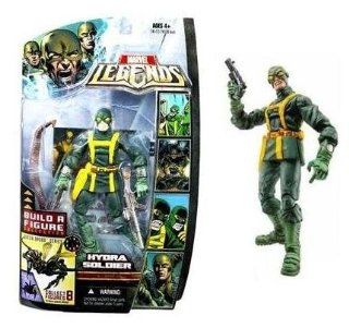 Marvel Legends Hydra Soldier Figure   (Closed Mouth) Hasbro Build A Figure Brood Queen Series Toys & Games