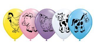 Farm Animals Latex Balloons (50) Toys & Games
