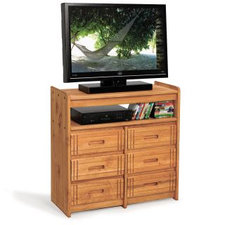 Woody Creek 6 Drawer Entertainment Unit   TV Stands
