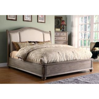Riverside Coventry Sleigh Bed   Weathered Driftwood   Sleigh Beds