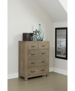 Highlands 5 Drawer Chest   Driftwood   Kids Dressers and Chests