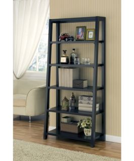 Enitial Lab Coffee Bean 5 tier Step Bookcase   Bookcases