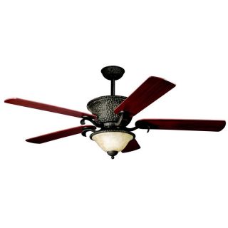 Kichler 56 in. High Country Ceiling Fan   Old Iron   Ceiling Fans