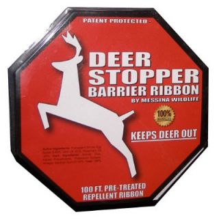 Messina Wildlife Deer Stopper Barrier Ribbon   Wildlife & Rodent Control