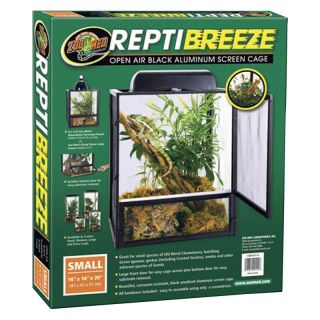 Zoo Med Reptibreeze Screen Cage   Reptile Supplies